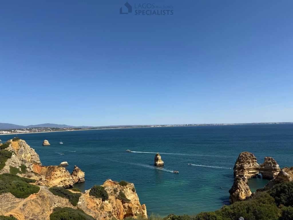 Ponta da Piedade cliffs and grottoes in Lagos Algarve Portugal