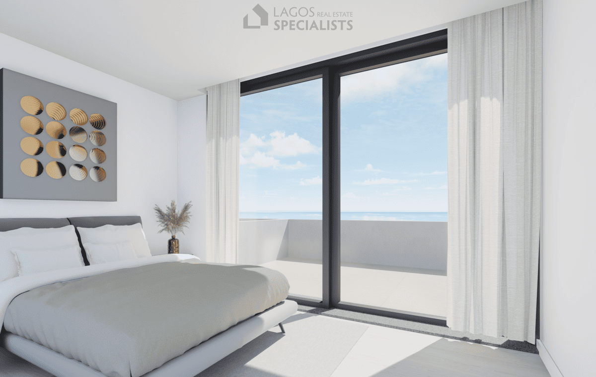 1-bedroom apartment Lagos new build with terrace access from bedroom