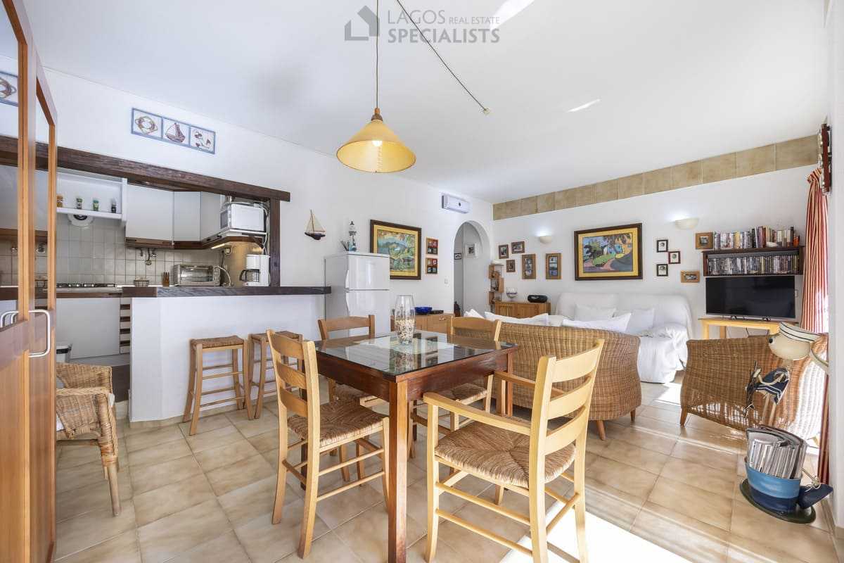 Dining area beside kitchen pass-through and lounge - Iberlagos apartment, Lagos