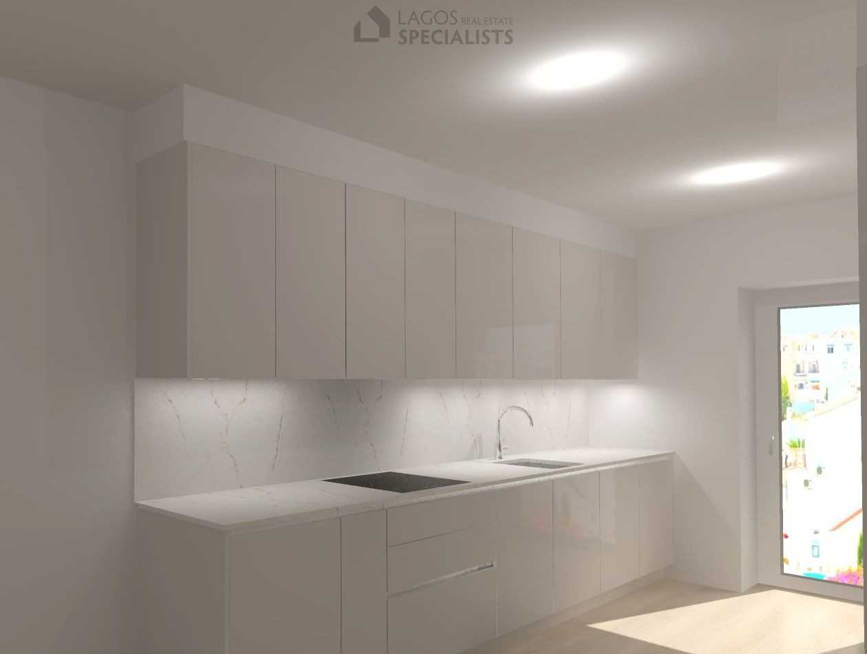 Bright modern kitchen with Silestone countertops and AEG appliances