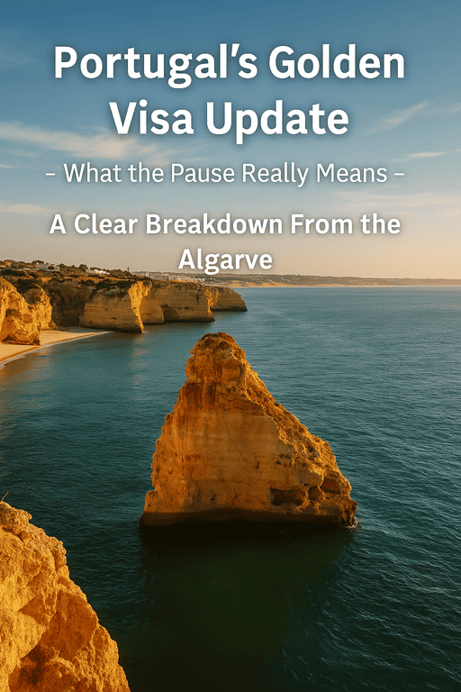 Portugal - Golden Visa Update - Clear Breakdown on Golden Visa Pause